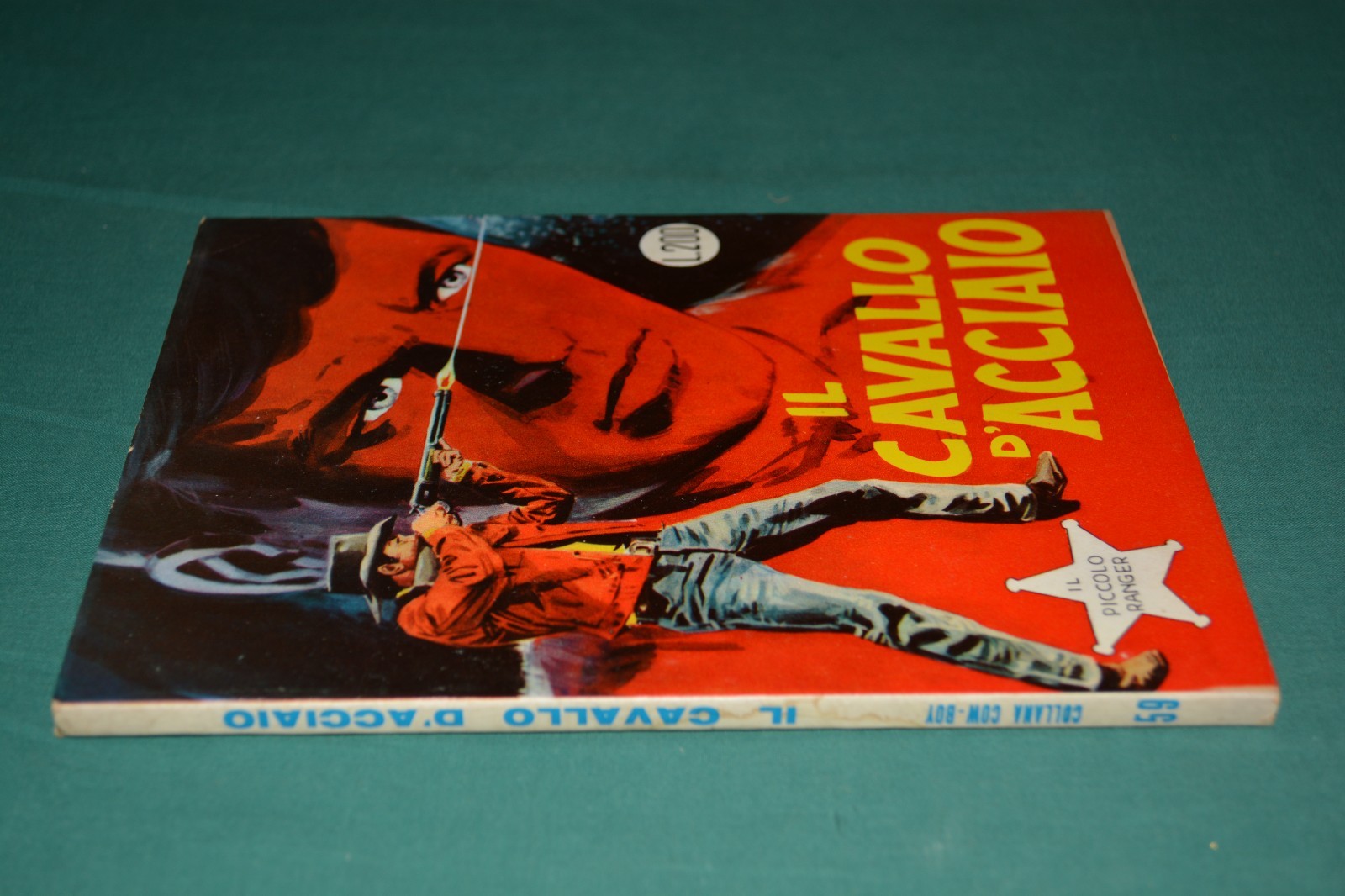 Collana Cow-Boy IL PICCOLO RANGER # 59 originale 1a edizione 10/1968 Ed. Araldo