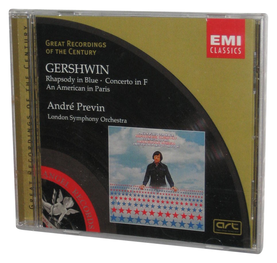 Gershwin Rhapsody In Blue Concerto F American Paris (1998) EMI Classics Music CD