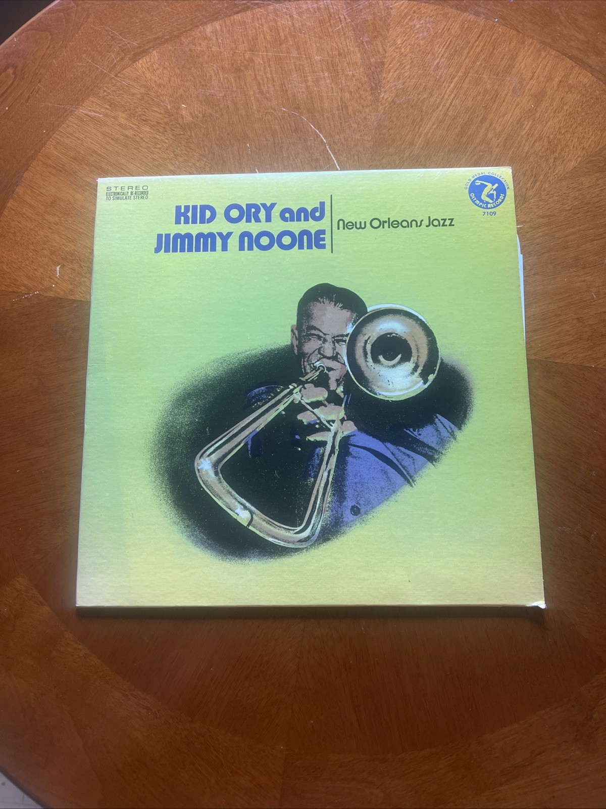 New Orleans Jazz - Kid Ory & Jimmy Noone (LP 1975 Olympic Records) OL-7109