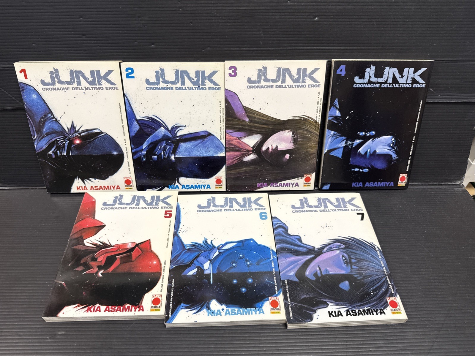 JUNK Cronache dell'ultimo Eroe - completa - KIA ASAMIYA - Planet Manga