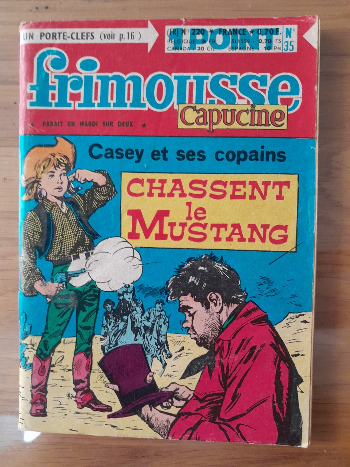 FRIMOUSSE CAPUCINE     N°220    S.F.P.I    1967    BE
