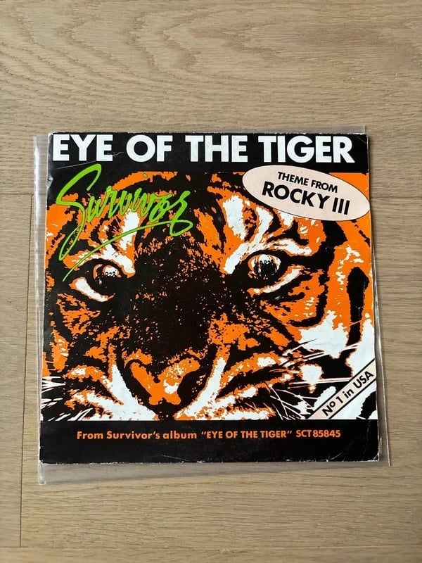 Survivor - Eye Of The Tiger - Vinyle 45 tours 7’
