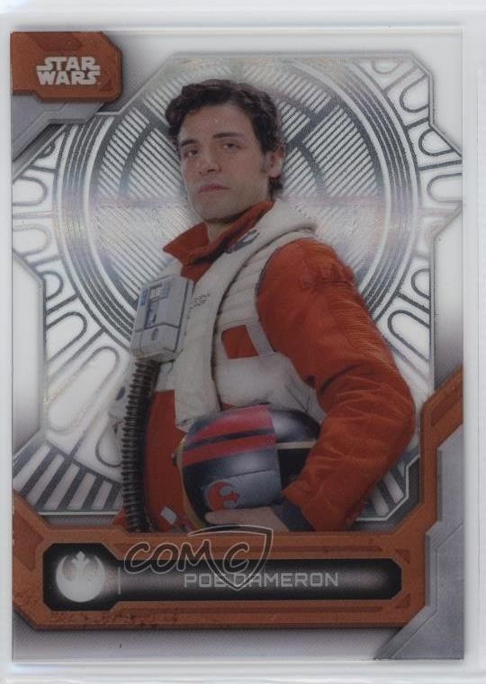 2024 Topps Star Wars High Tek Throne Room Pattern Poe Dameron #80 1d2d