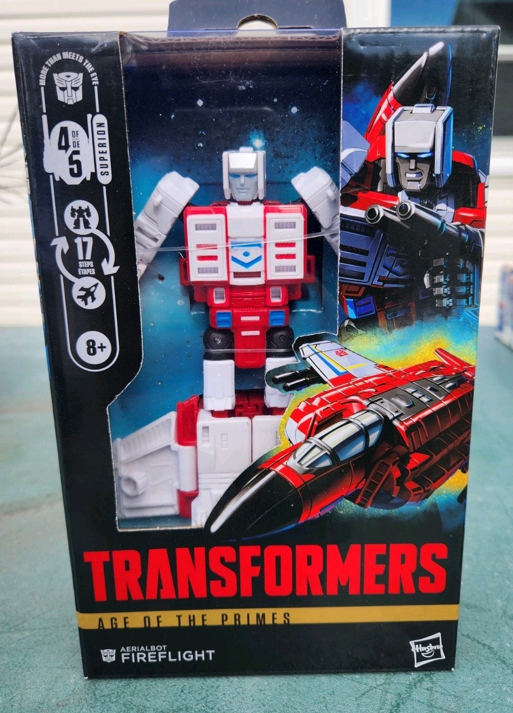 Transformers Age Of The Primes Aerialbot Fireflight Superion Combiner NUOVO DI ZECCA!