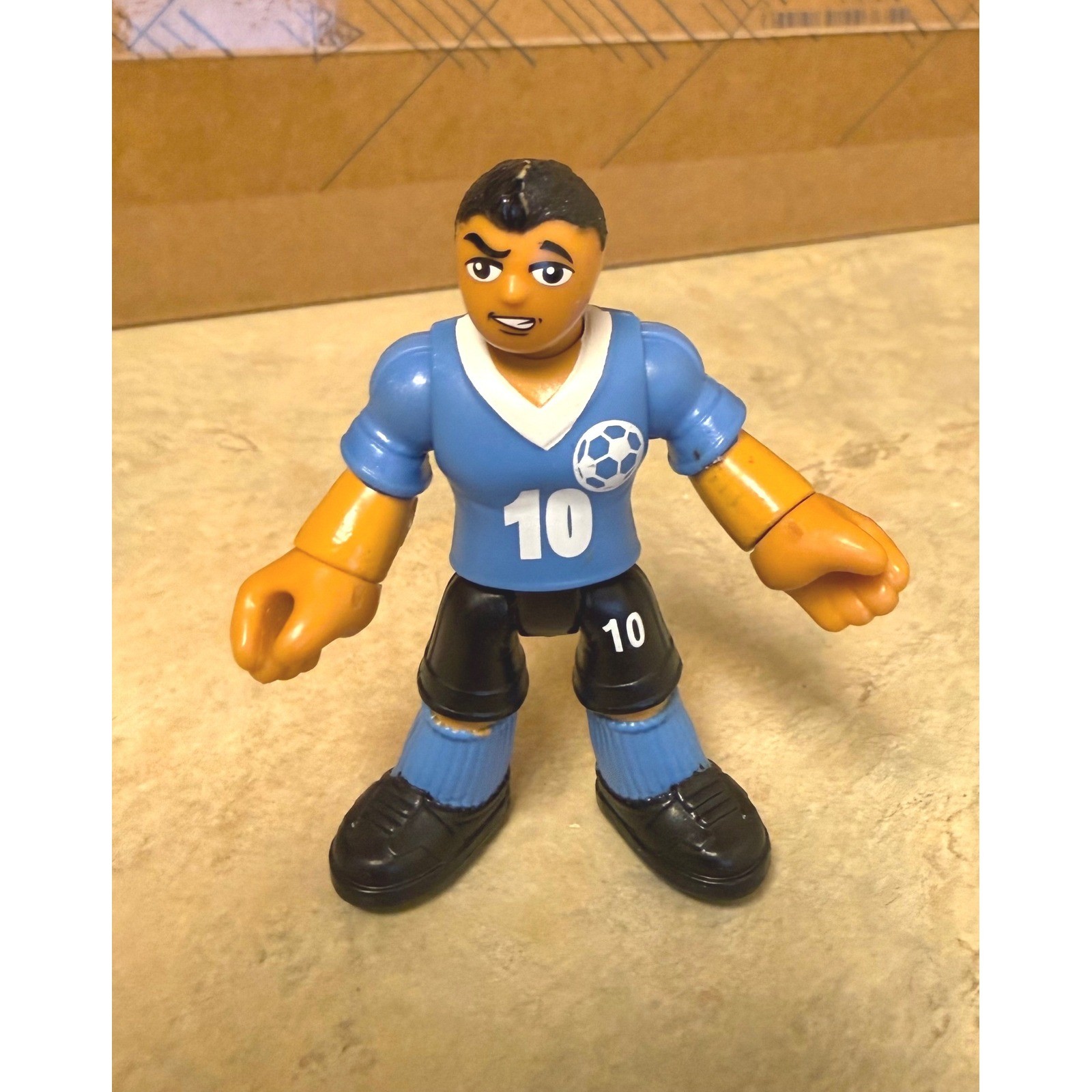 Imaginext Blind Mystery Bag Serie 1 CALCIATORE personaggio blu n.10