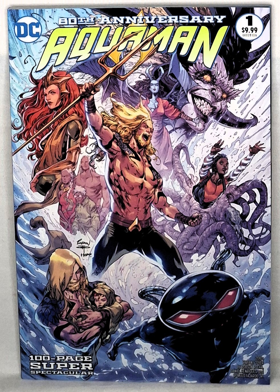 AQUAMAN 80th Anniversary Super Spectacular #1 | Copertina variante Robson Rocha | DC