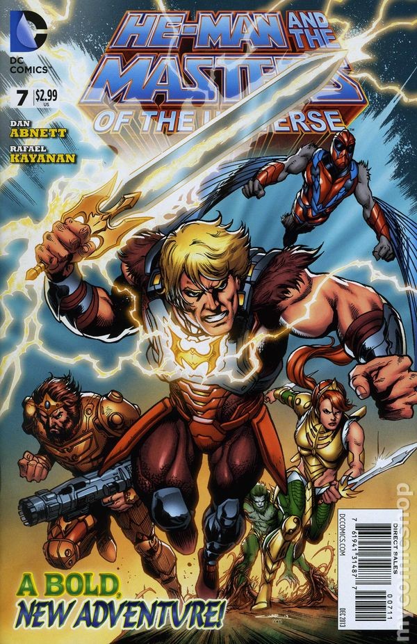 He-Man e i padroni dell'universo #7 VF 2013 immagine stock