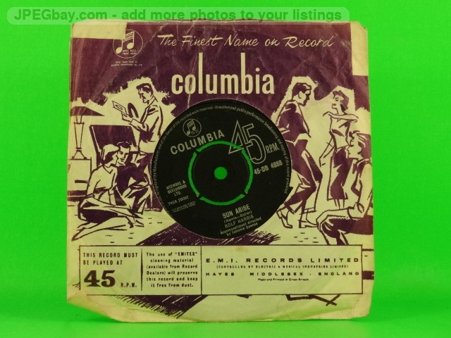 HARRIS,ROLF SUN ARISE (137) 7" COLUMBIA