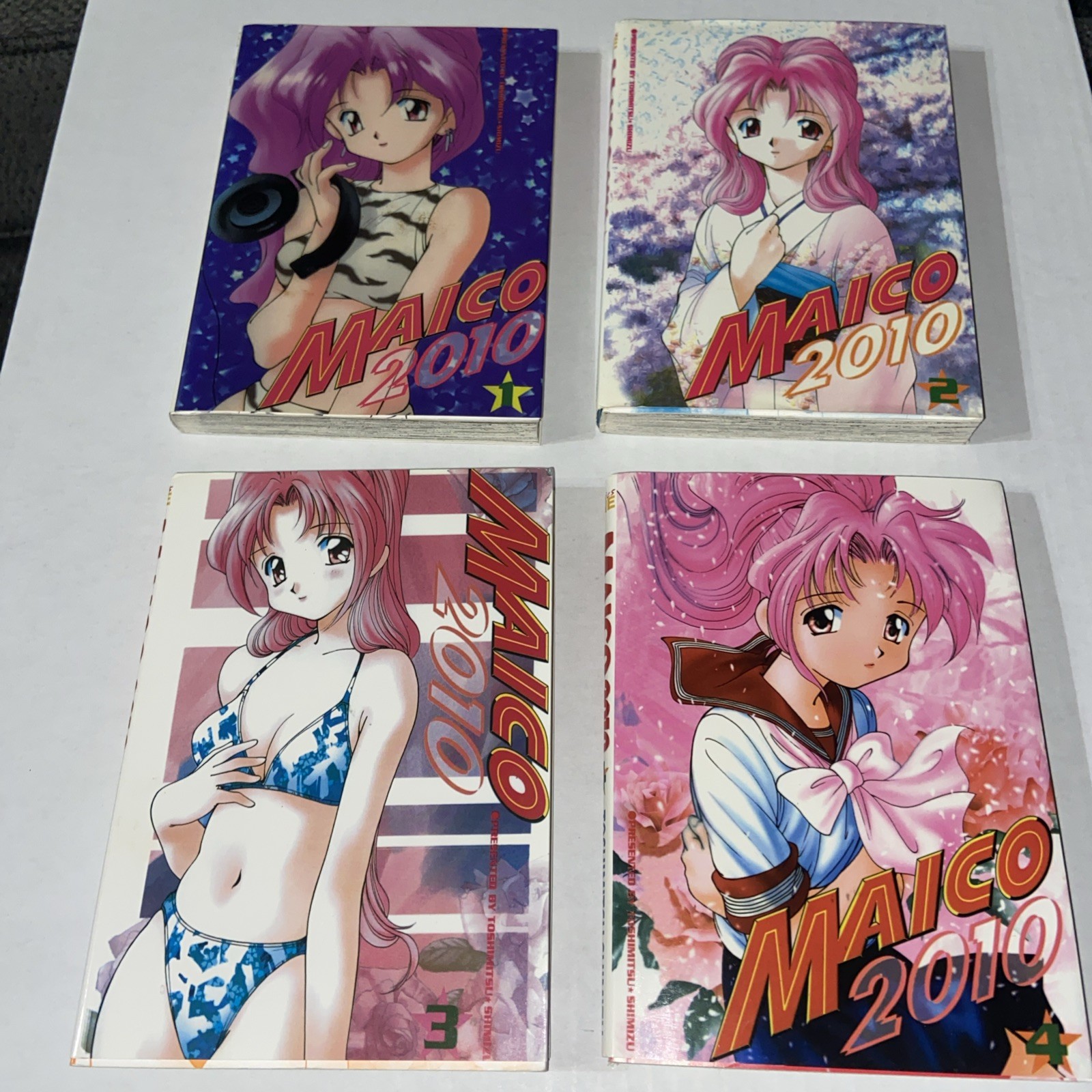 Maico 2010 Vol 1-4 Manga PRIME EDIZIONI 2001 ComicsOne Inglese