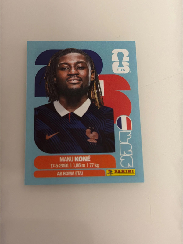 Panini WM 2026 Kone FRA11