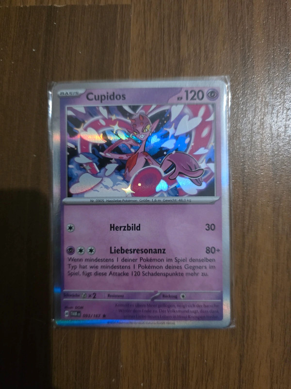 Pokémon Karte Cupidos Holo