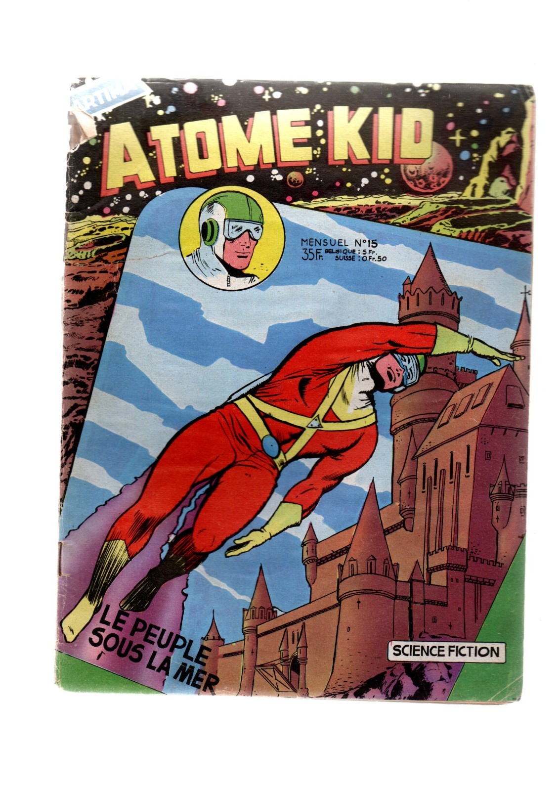 ATOME KID n°15. Editions ARTIMA 1958. Récit complet en bel état