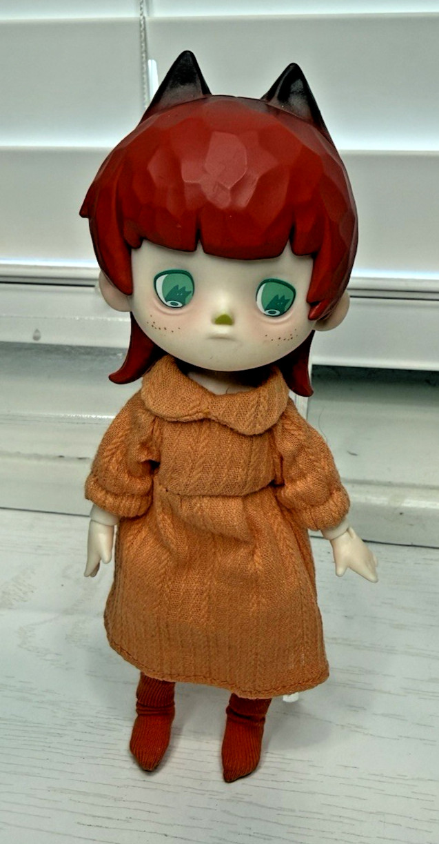 PENNYS BOX LITTLE PAINTING WITCH SERIES RED FOX 5,5" BAMBOLA ACTION FIGURE (Y)