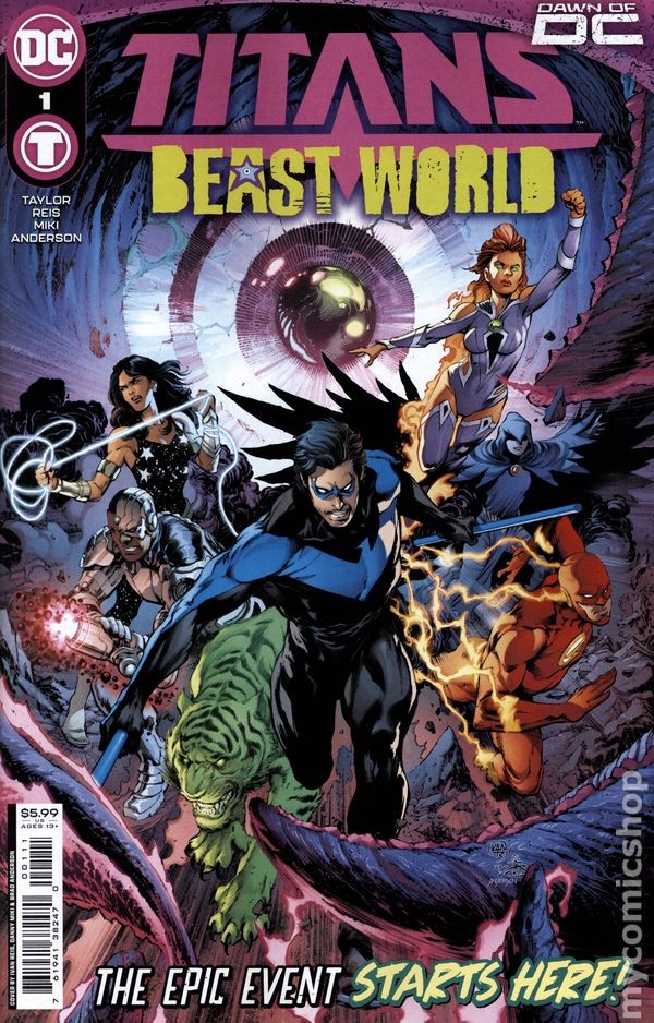 Titans Beast World 1A FN 2024 Stock Image