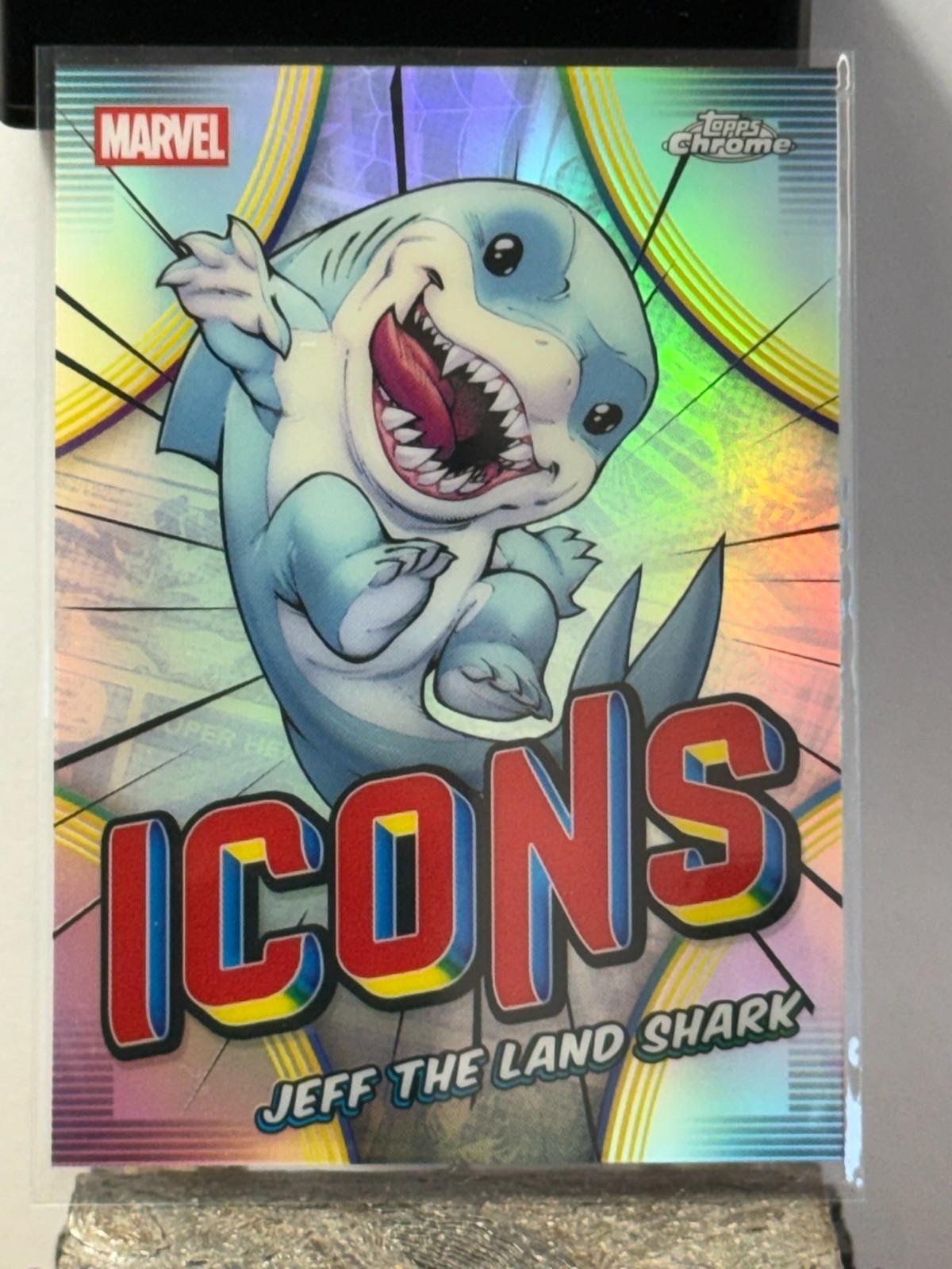 2026 Topps Chrome Marvel ICONS Jeff the Land Shark MI-09 - MANY LISTED!