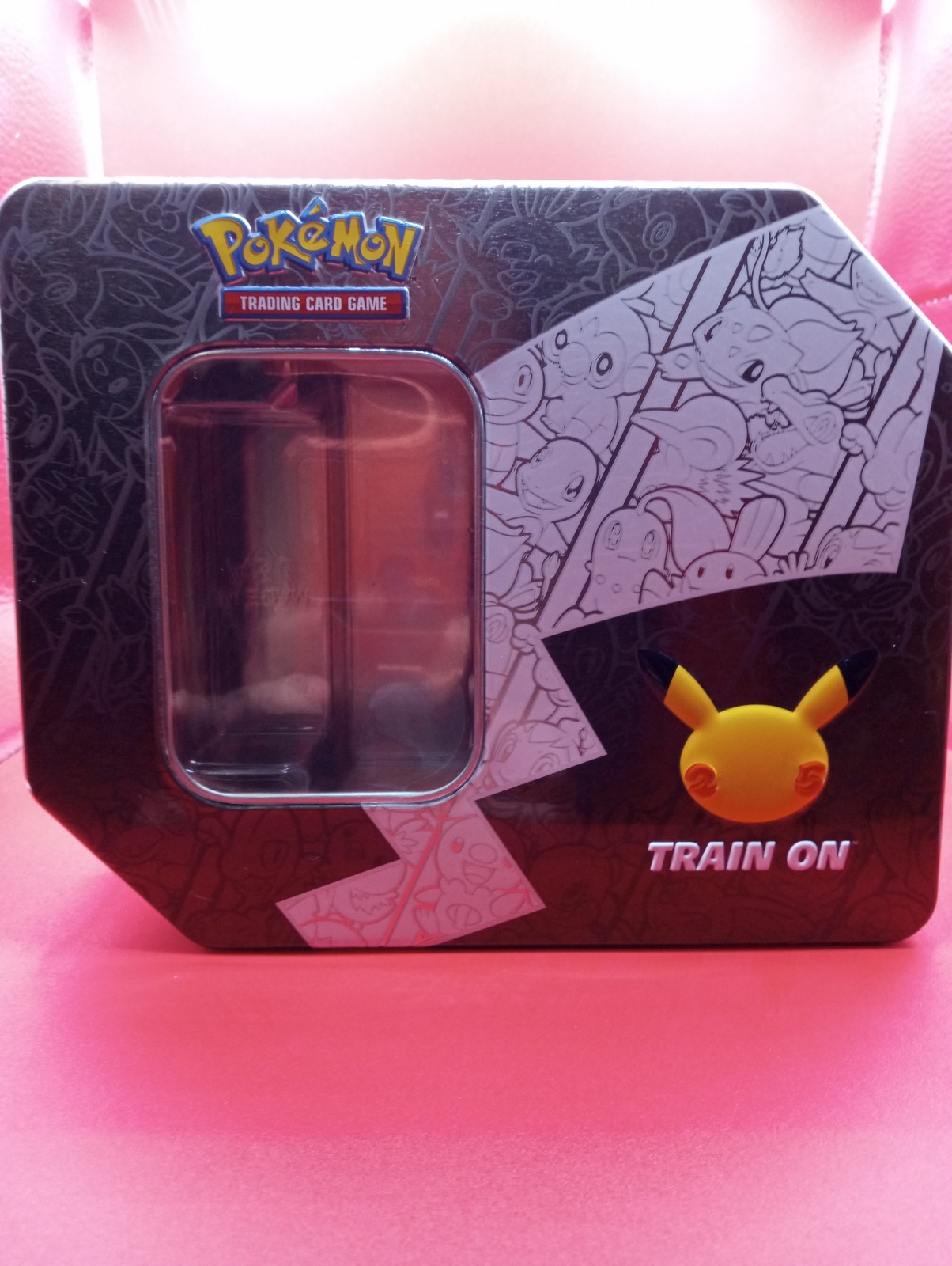 Tin Pokemon Celebrazioni 25° Anniversario 2021 VUOTA NO CONFEZIONI