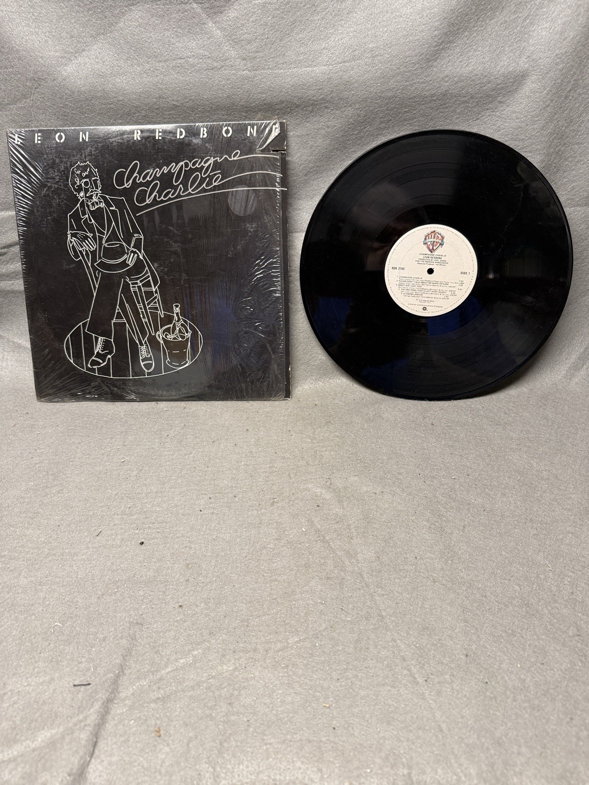VINTAGE Leon Redbone, Champagne Charlie, Vinyl LP, 1978 Warner Bros. BSK 3165