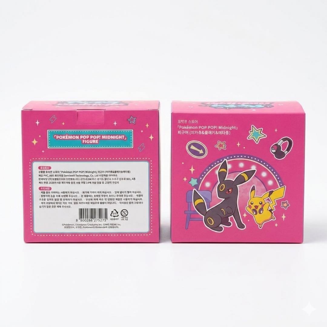 Pokémon Korea Limited 30th Anniversary Figure: Umbreon, Pikachu, Ditto