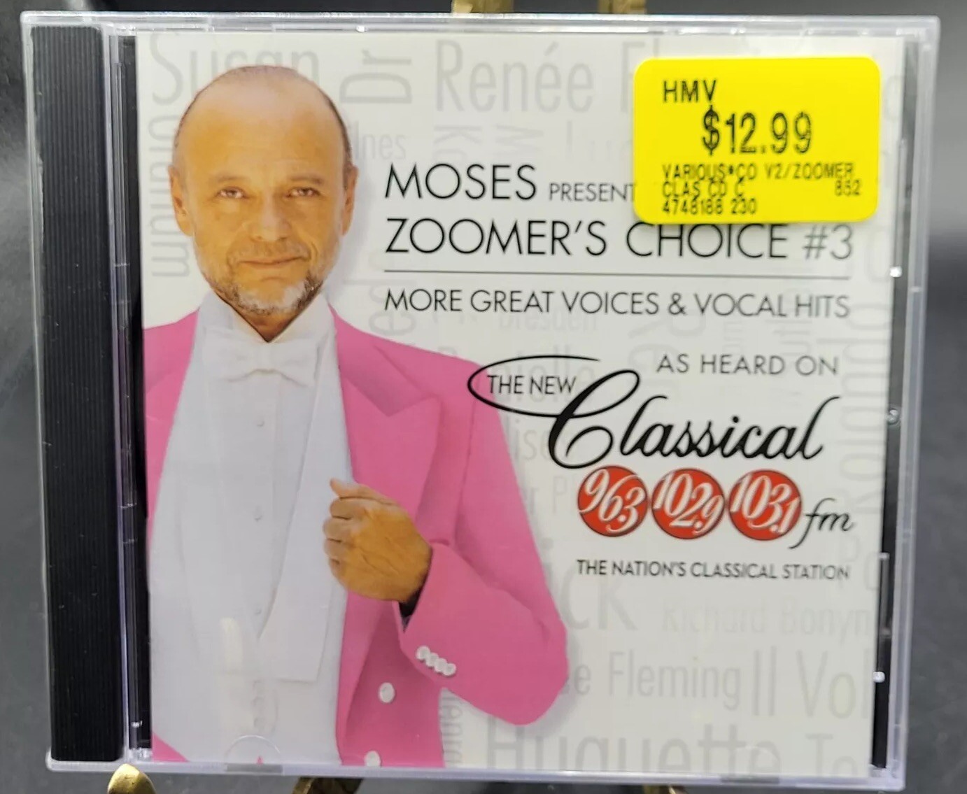 Moses Zocmer Choice #3 More Great Voices CD Vocal Hits Compilation New Sealed