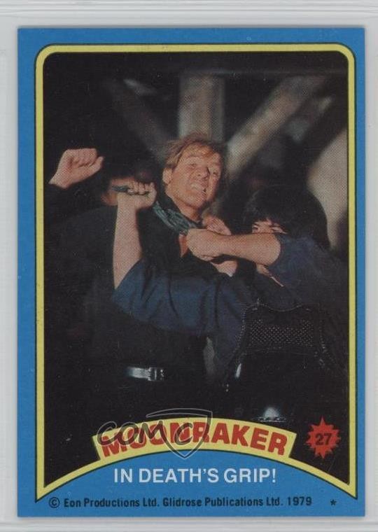1979 Topps James Bond: Moonraker nella morsa della morte! #27 2k3