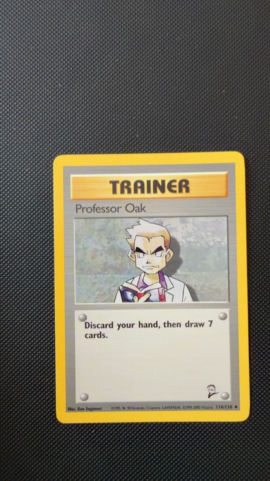 Professor Oak 116/130 Set Base Non Comune 2 Pokemon Moderatamente Giocati