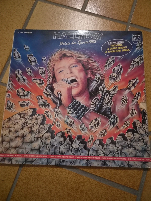 Vinyles double Johnny Hallyday