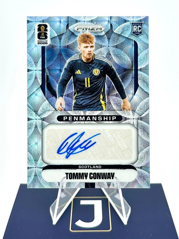 Tommy Conway RC Auto - Panini Prizm Scotland