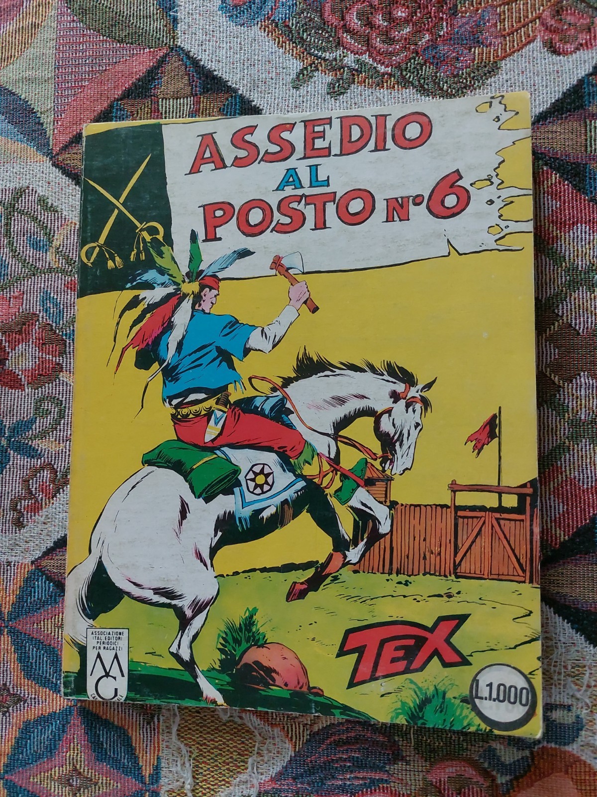 Sergio Bonelli Editore : Tex N. 27 Assedio Al Posto N. 6