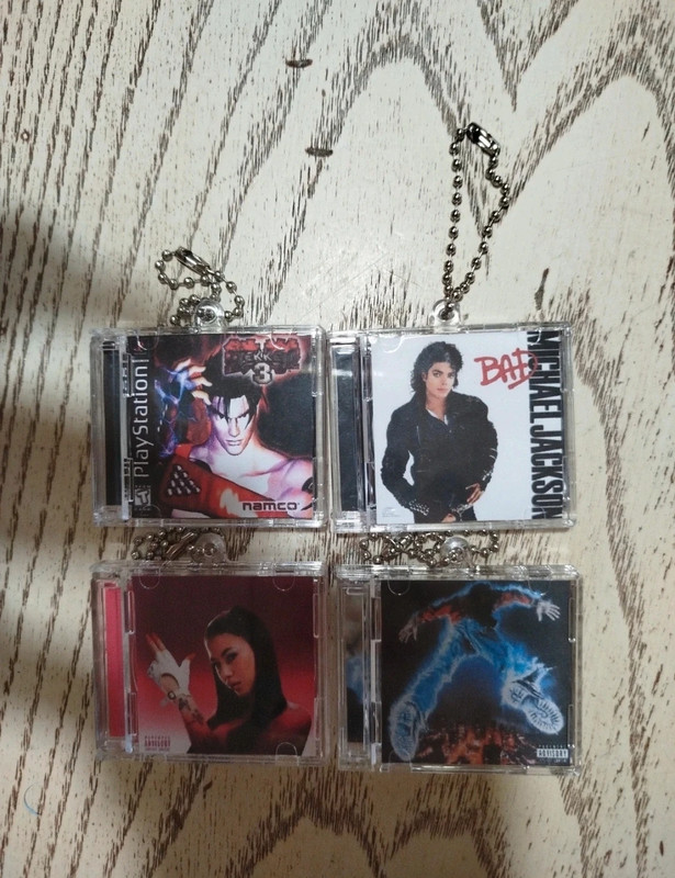 Bad Michael Jackson Portachiavi cd