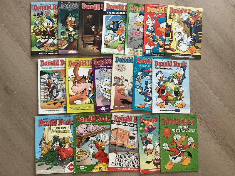 18x Donald Duck speciale uitgave uitgaven Gratis verzending!
