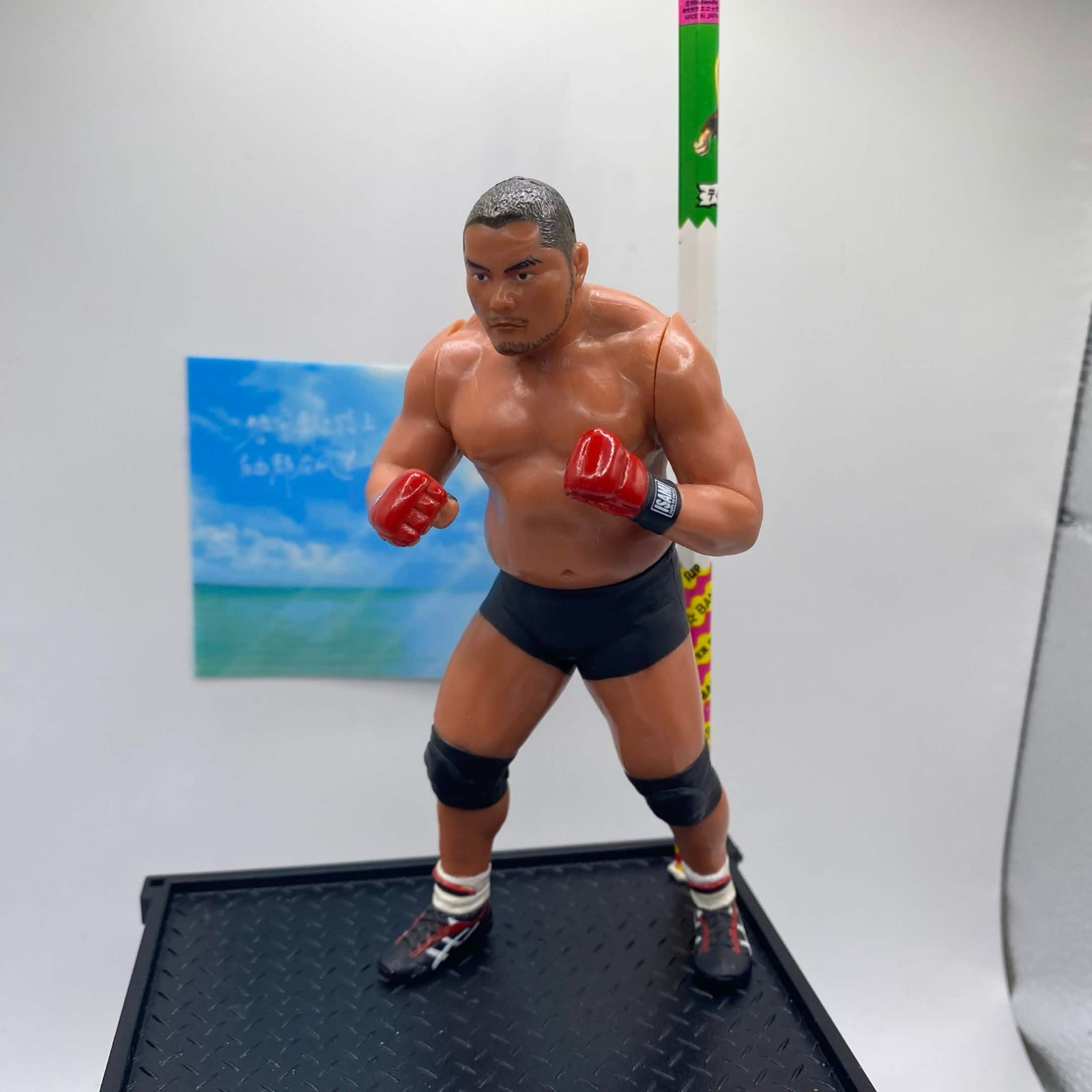 Manabu Nakanishi Charapro Wrestling Figure NJPW Nuovo Japan Pro Wrestling WCW
