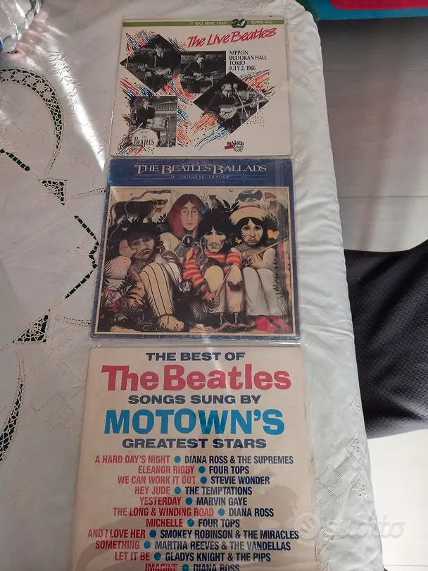 3 vinili per amanti dei Beatles 