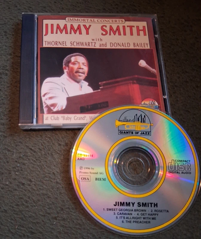 Jimmy Smith Trio at Club Baby Grand 1956