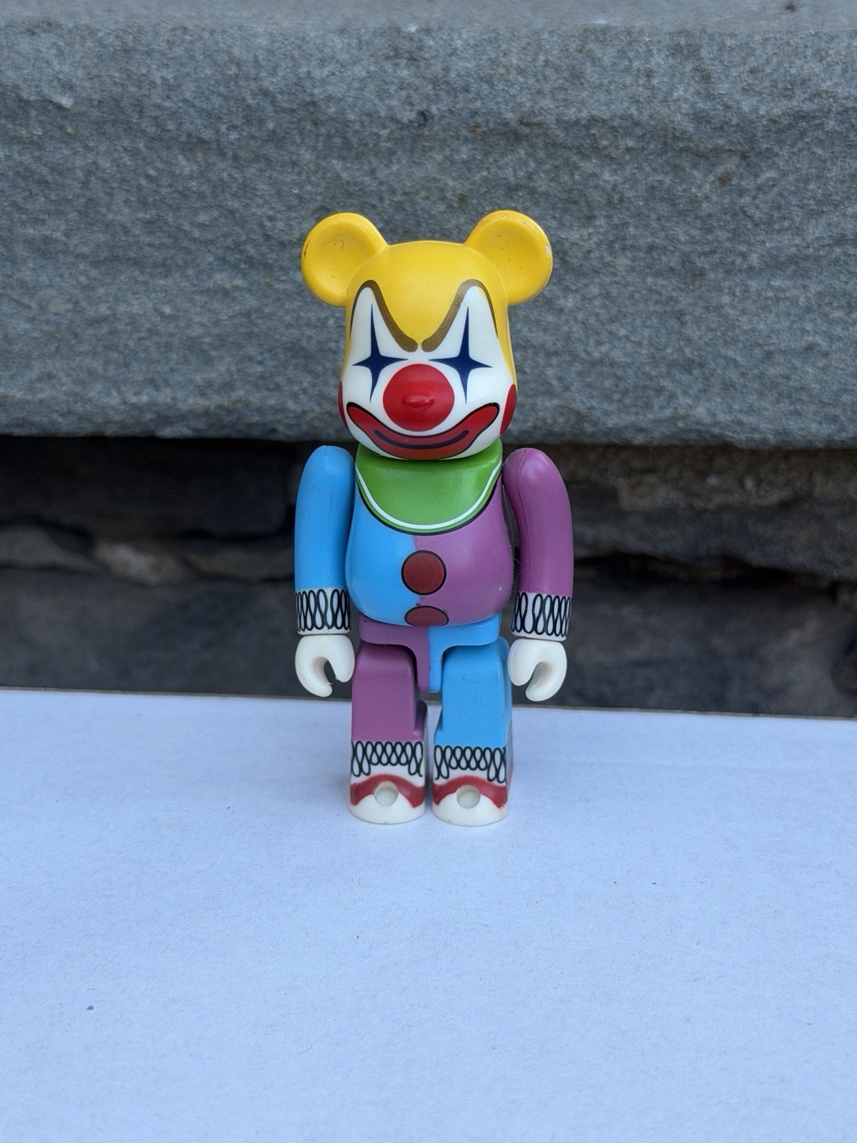 Bearbrick Serie 5 Clown Horror 100% Non Sigillato Senza Carta