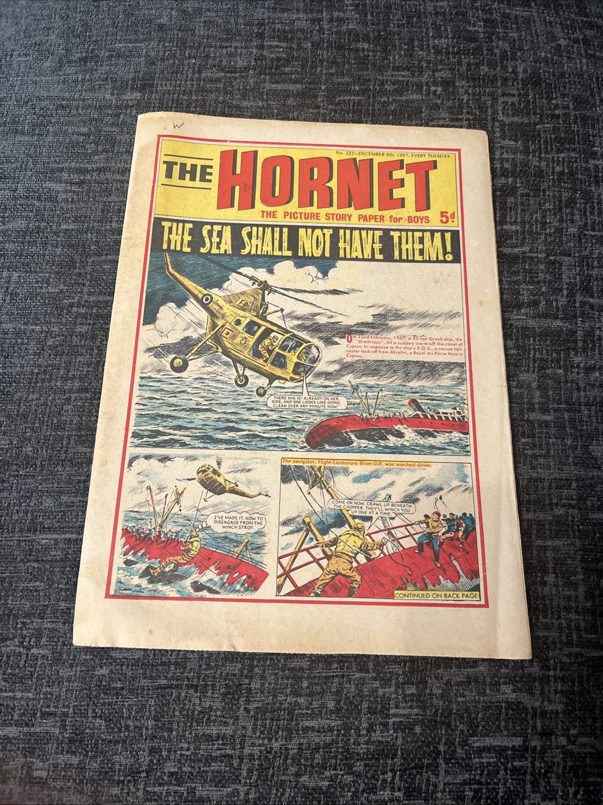 Hornet Comic - #222 - 9 December 1967