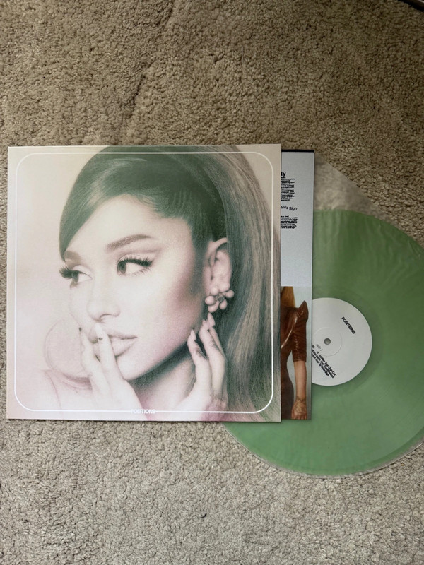 Positions Ariana Grande Vinyl Coke Bottle Clear