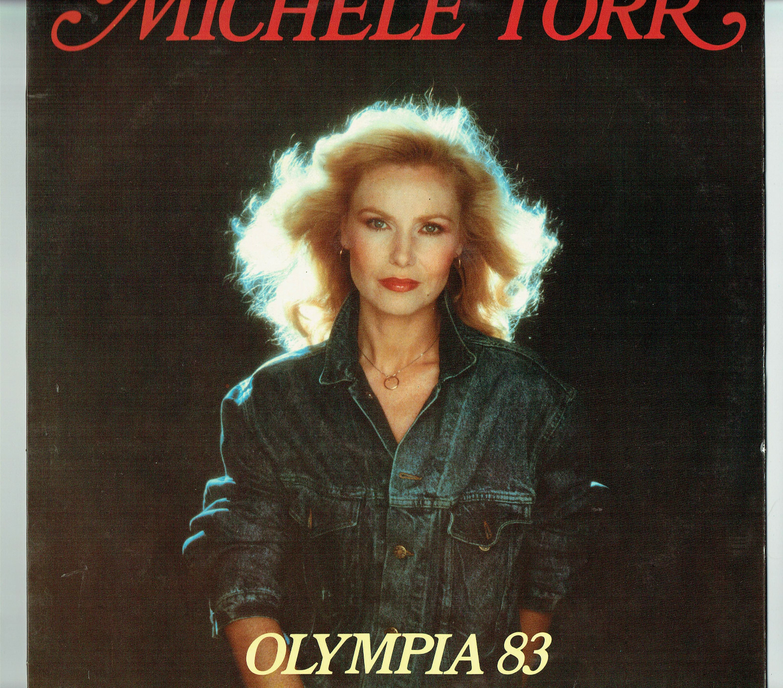 33 tours Michèle TORR Disque vinyle LP 12" OLYMPIA 83 -Disc AZ 2453 TBE = NM