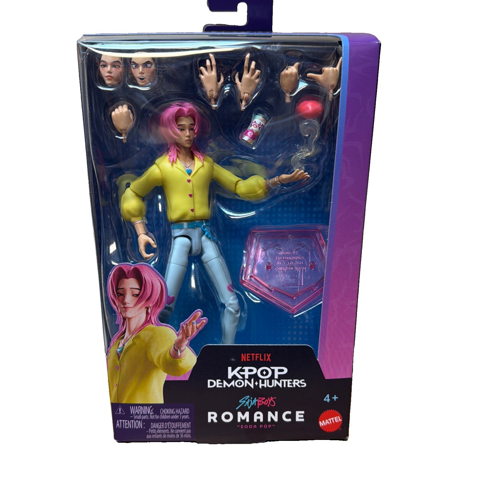 Mattel KPop Demon Hunters Saja Boys Romance Action Figure