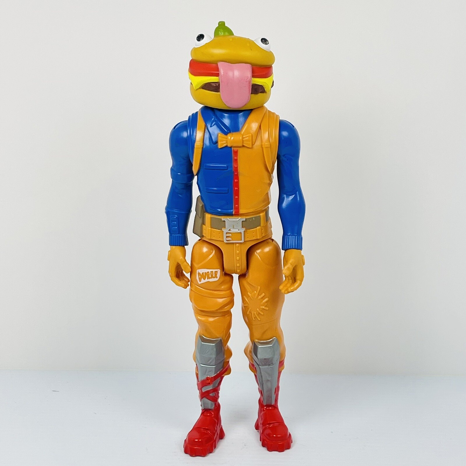 Epic Games Fortnite Beef Boss Durr Burger Figura circa 12 in Jazwares Alto 2019