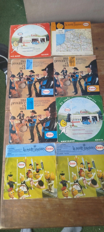 ESSO vinyles souples pub