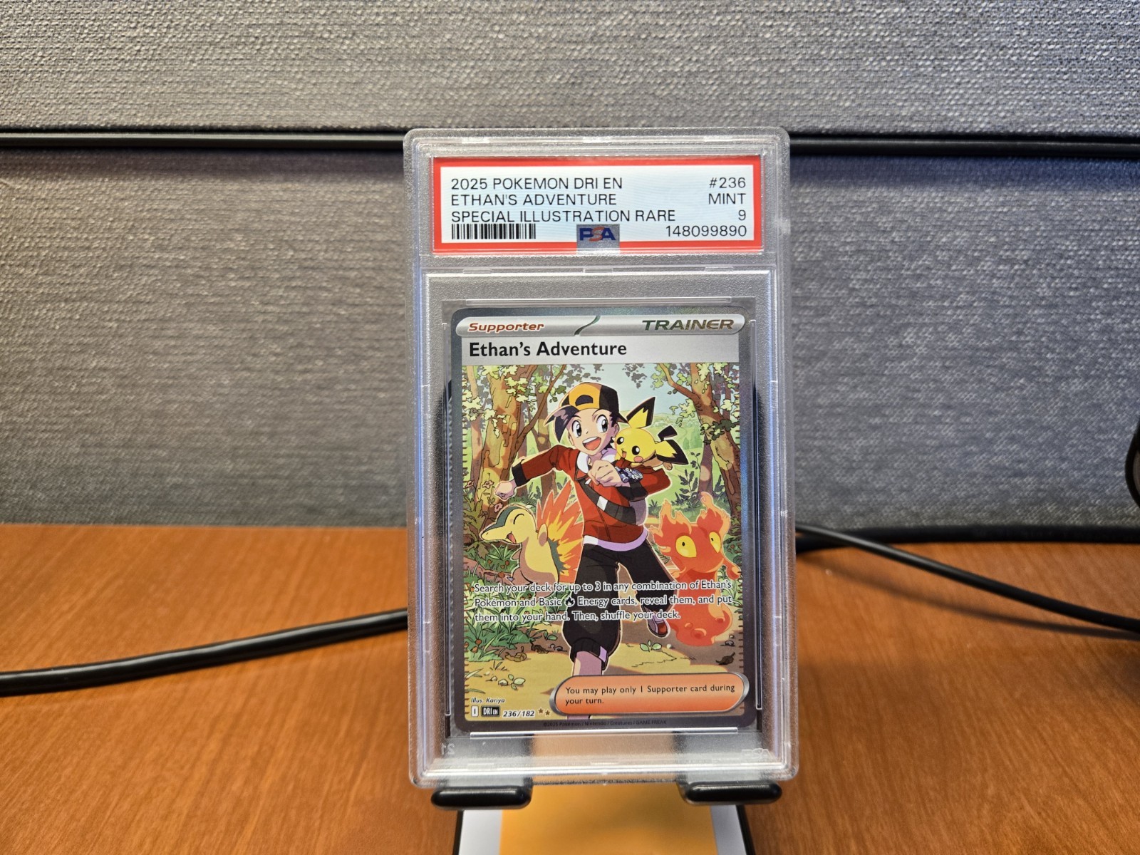 Ethan's Adventure 236/182 Sv10: Destined Rivals Holo PSA 9
