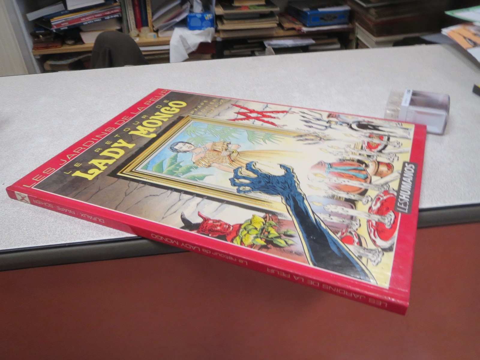 CA344 LE RETOUR DE LADY MONGO PAAPE SOHIER DUFAUX LES JARDINS DE LA PEUR