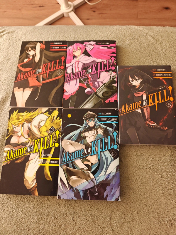Akame ga kill manga serie