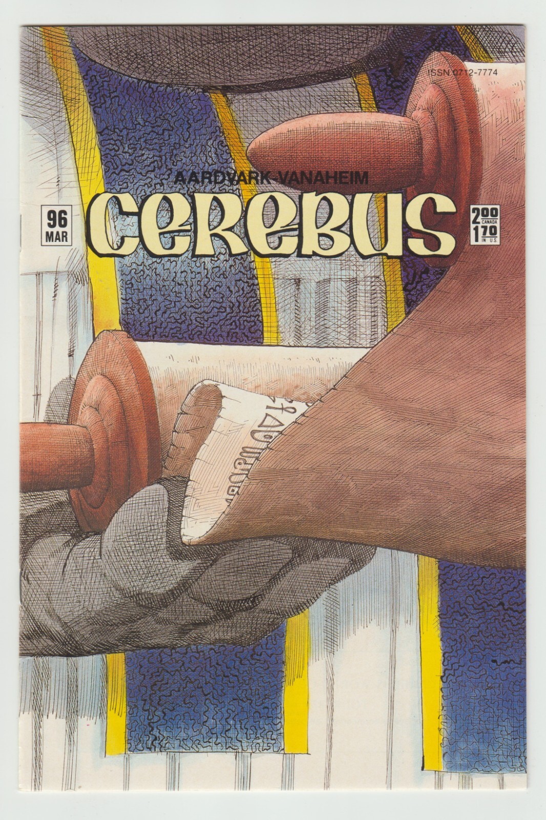 Cerebus The Aardvark #96 Comic 1987 Aardvark-Vanaheim