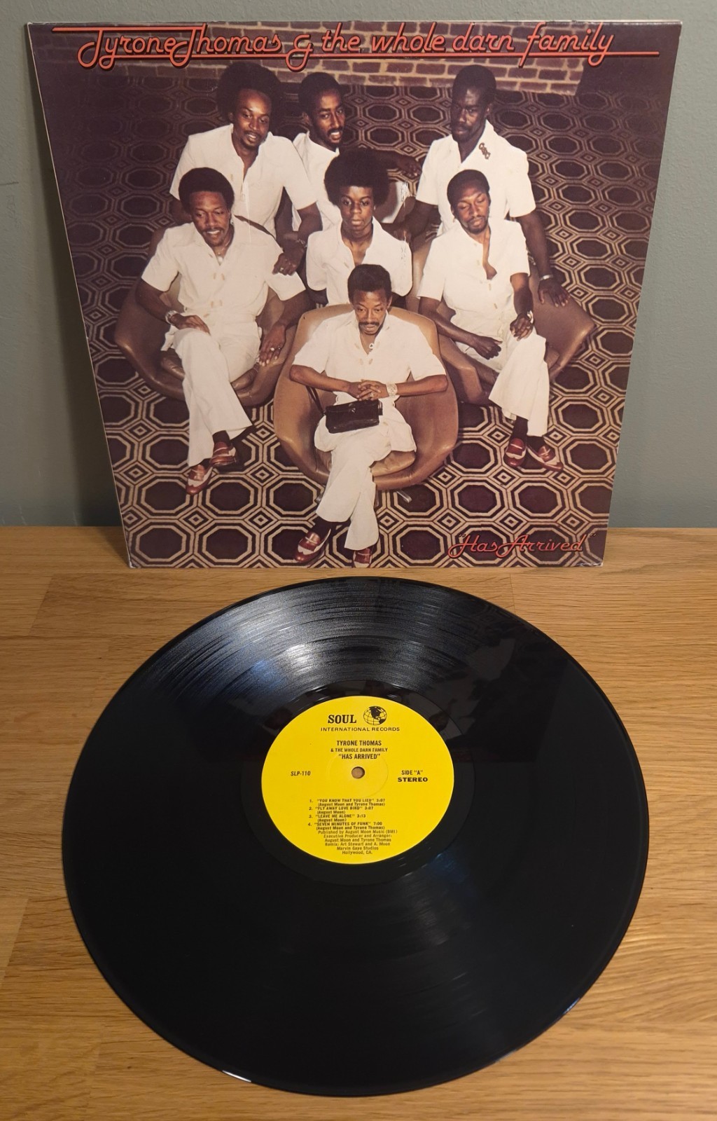TYRONE THOMAS & THE WHOLE DARN FAMILY Has Arrived 1976 SOUL INTERNATIONAL LP