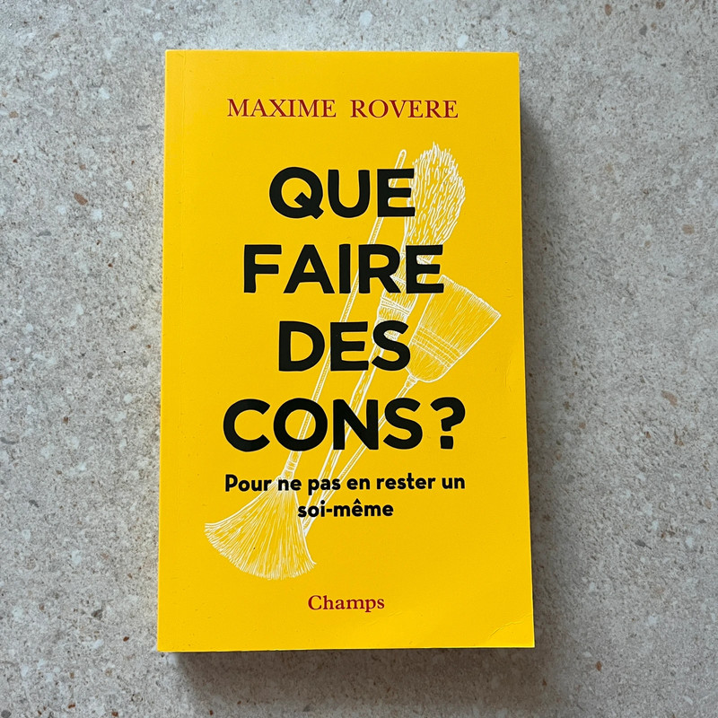 Livre « Que faire des cons »