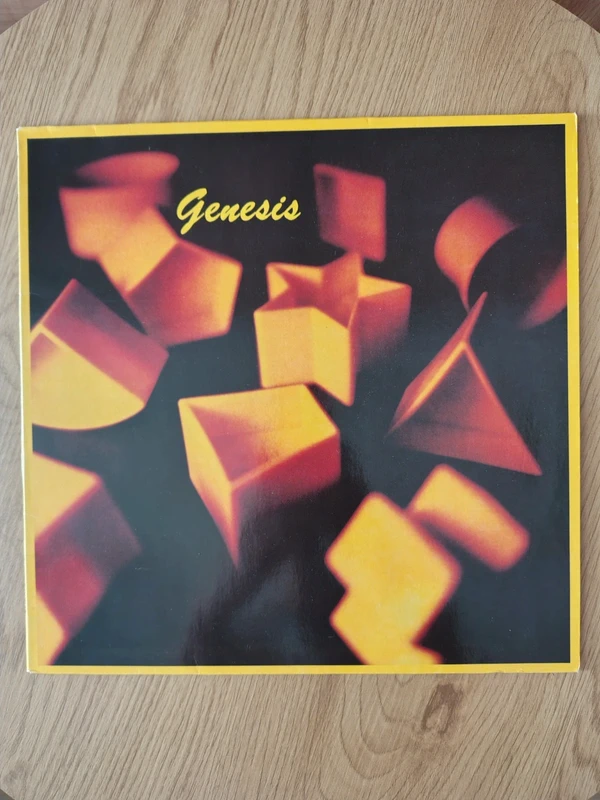 Genesis – Genesis Self-Titled Vinyl LP (1983) Pop Rock Classic / Shapes Album