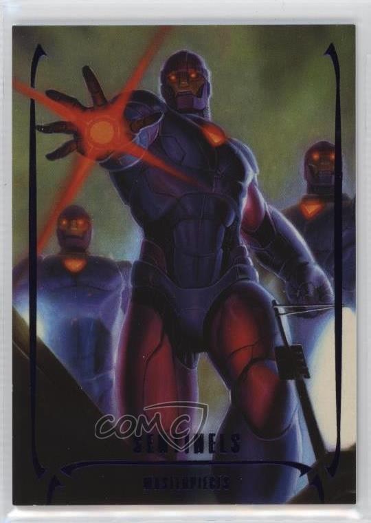 2024 SkyBox Marvel Masterpieces Presents Nahuel Grego 30/199 Sentinels #54 0kr0