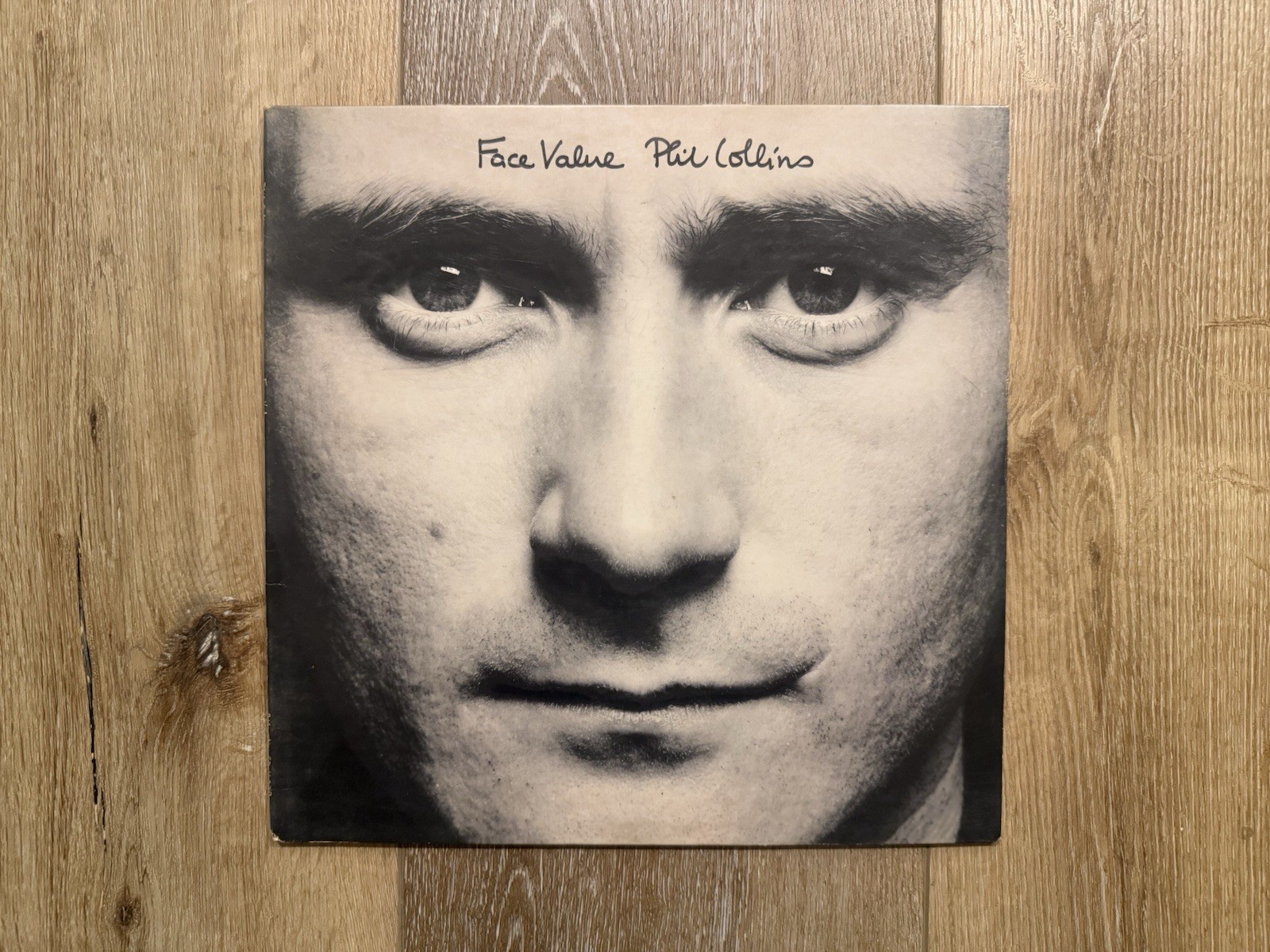 Phil Collins FACE VALUE vinyl LP 1981