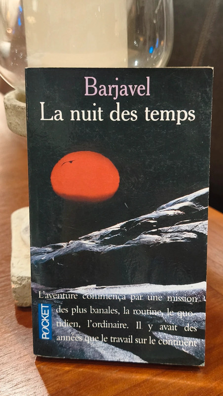 Livre : La nuit des temps de Barjavel